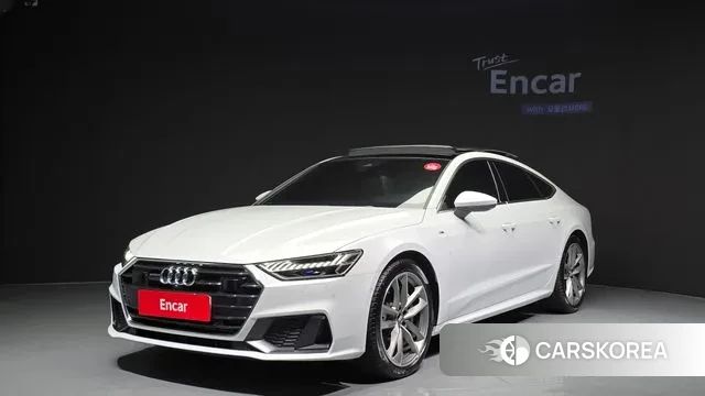 Audi A7 (4K) 2020 Белый из Кореи
