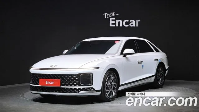 Hyundai Grandeur (GN7) 2023 Белый из Кореи