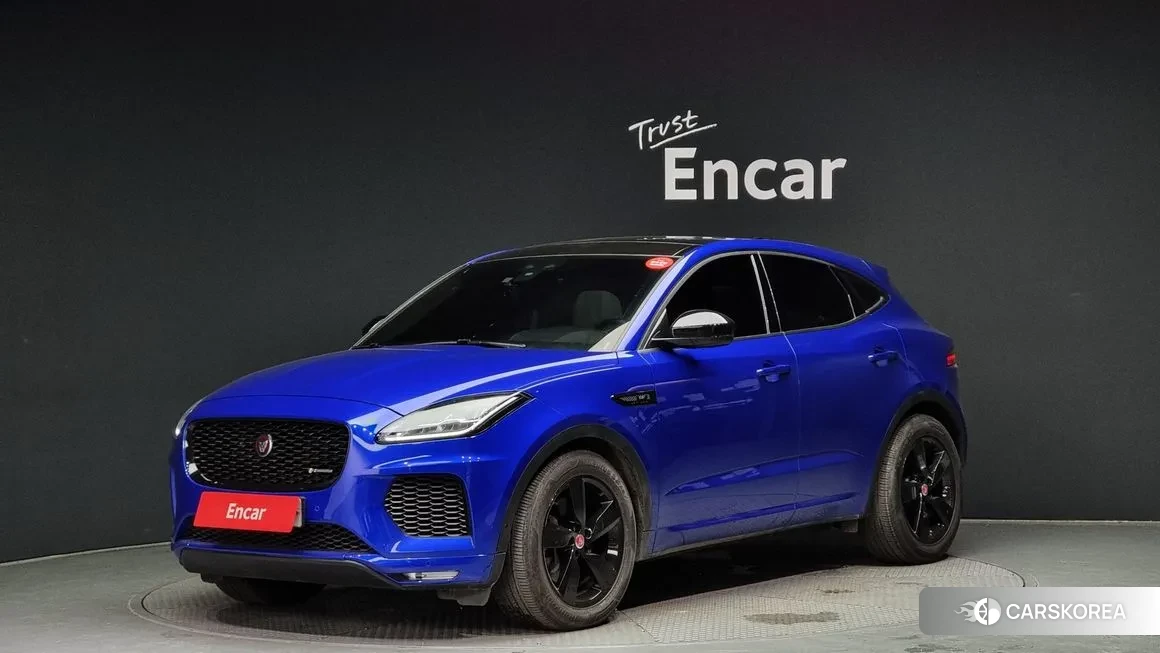 Jaguar E-PACE 2018 Синий из Кореи