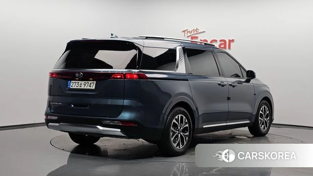 Kia Carnival 4th generation 2021 Небесно-голубой из Кореи