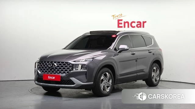 Hyundai The New Santa Fe 2021 Серый из Кореи