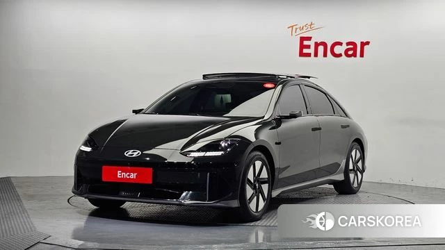 Hyundai Ionic 6 2023 Зеленый из Кореи