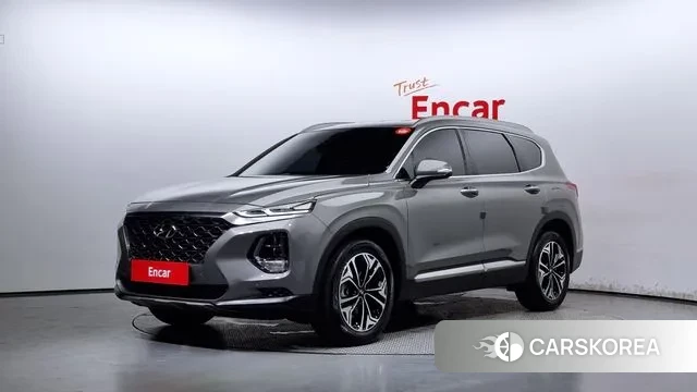 Hyundai Santa Fe TM 2018 Серый из Кореи