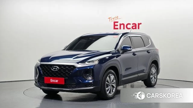 Hyundai Santa Fe TM 2018 Синий из Кореи