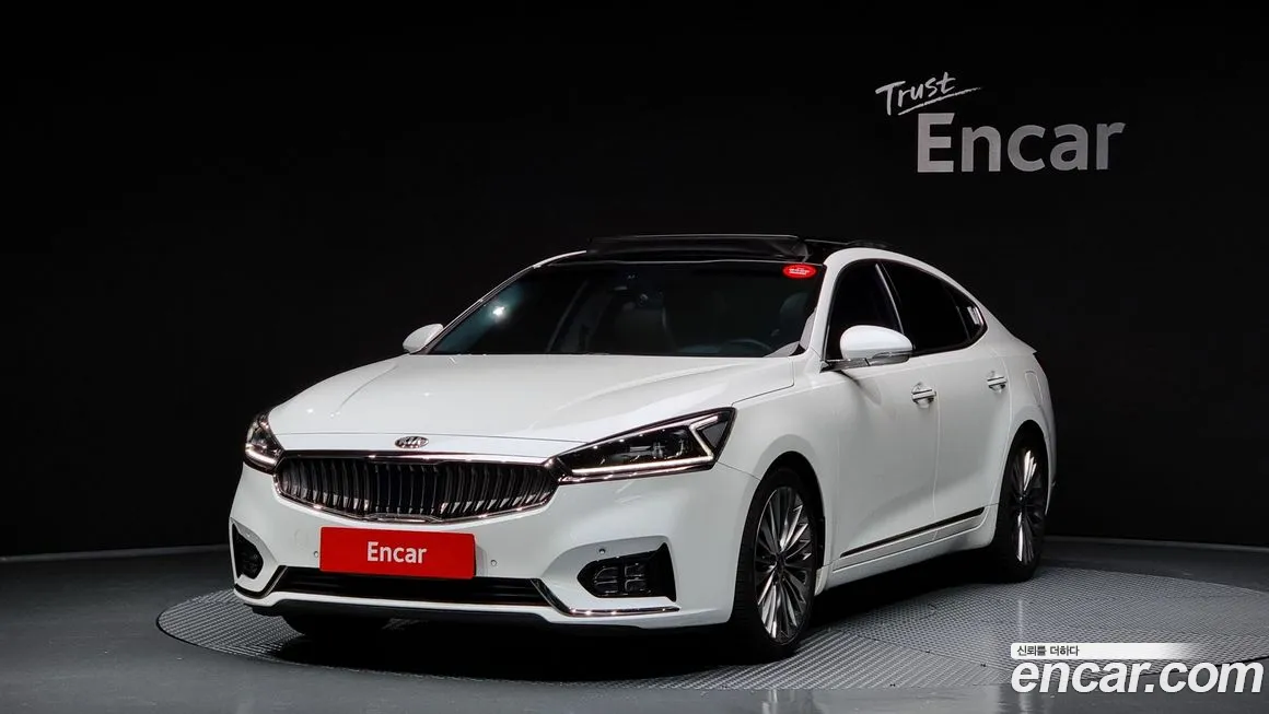 Kia Come New K7 2018 Белый из Кореи