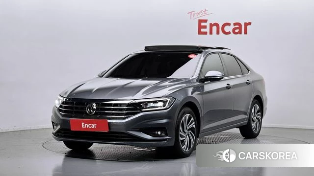 Volkswagen 7th Generation of Jetta 2021 Серый из Кореи