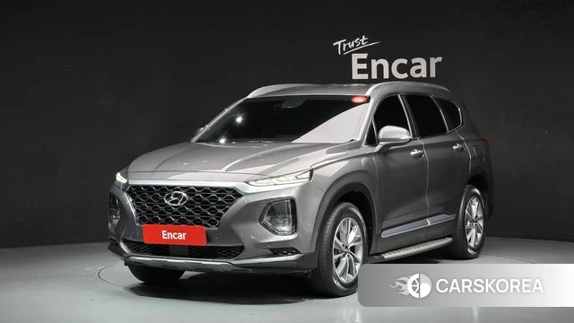 Hyundai Santa Fe TM 2020 Серый из Кореи