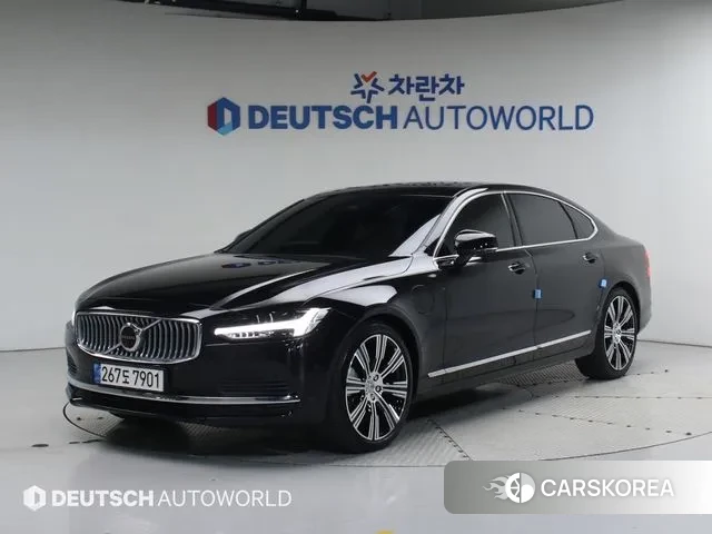 Volvo S90 2022 Черный из Кореи
