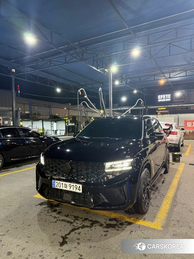 Renault Korea (Samsung) Grand Coleos 2025 Черный из Кореи