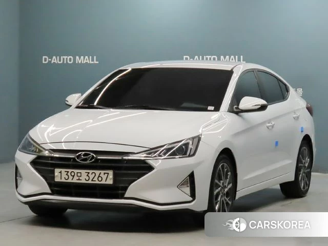 Hyundai The New Avante AD 2019 Белый из Кореи