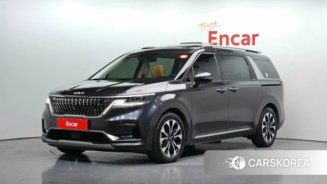 Kia Carnival 4th generation 2023 Серый из Кореи
