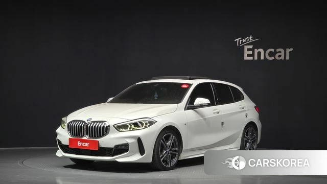 BMW 1 Series (F40) 2021 Белый из Кореи