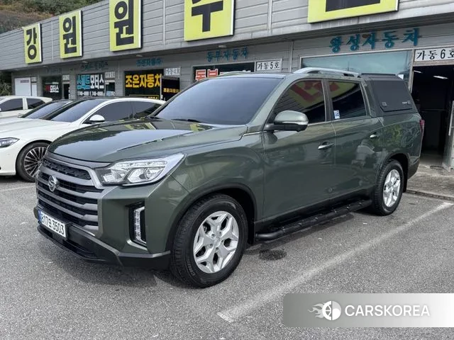 Ssangyong The New Rexton Sport 2023 Темно-зеленый из Кореи