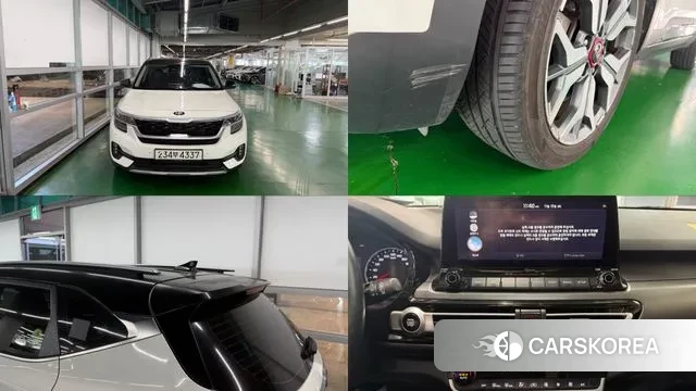 Kia Seltos 2020 Белый из Кореи