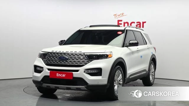 Ford Explorer 6th Generation 2020 Белый из Кореи