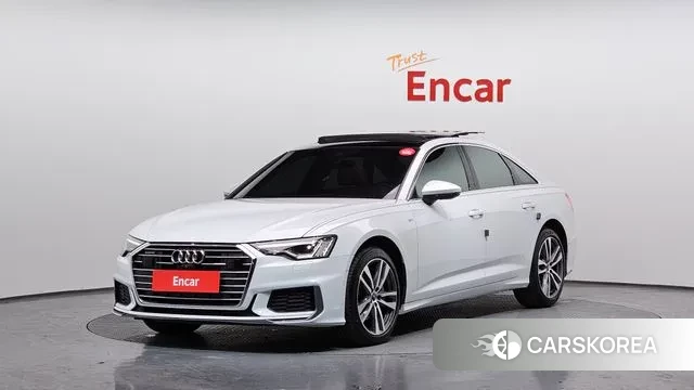 Audi A6 (C8) 2022 Белый из Кореи