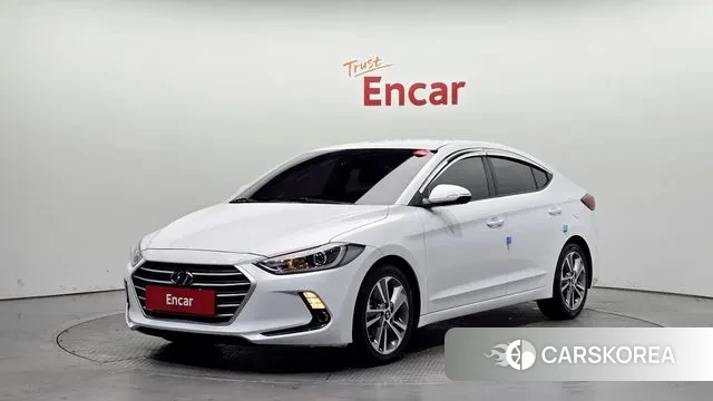 Hyundai Avante AD 2018 Белый из Кореи
