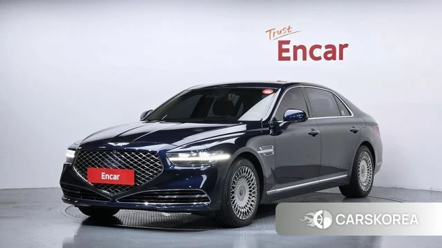 Genesis G90 2021 Синий из Кореи