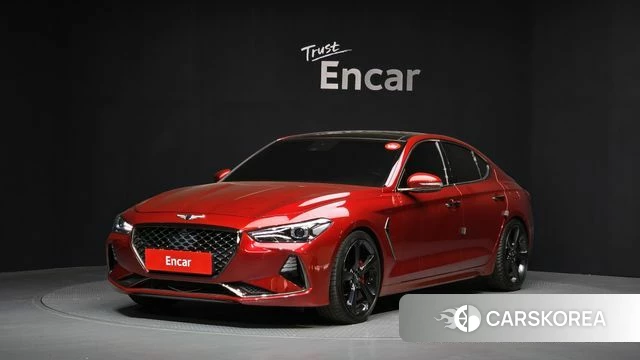 Genesis G70 2019 Красный из Кореи