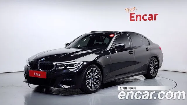 BMW 3 Series (G20) 2021 Черный из Кореи