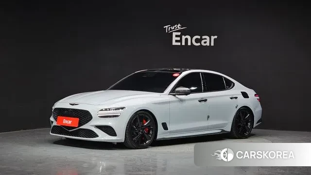 Genesis The New G70 2021 Светло-серебряный цвет из Кореи