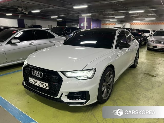 Audi A6 (C8) 2019 Белый из Кореи