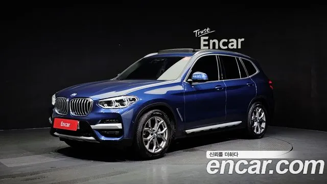 BMW X3 (G01) 2020 Синий из Кореи