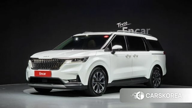Kia Carnival 4th generation 2023 Белый из Кореи