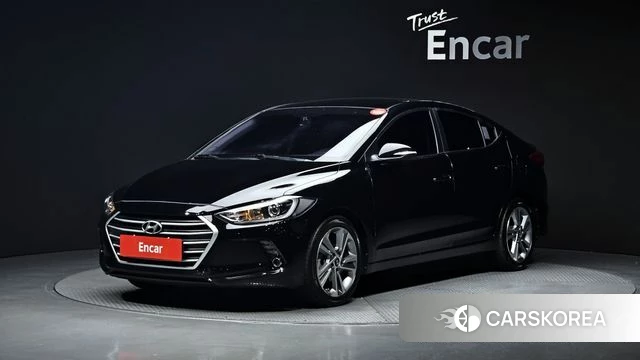 Hyundai Avante AD 2018 Черный из Кореи
