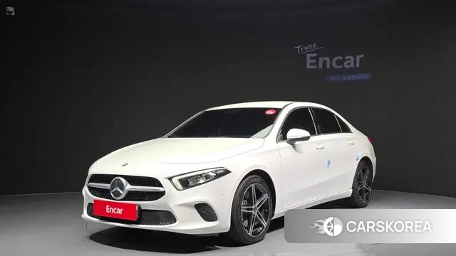 Mercedes-Benz A-Class W177 2020 Белый из Кореи