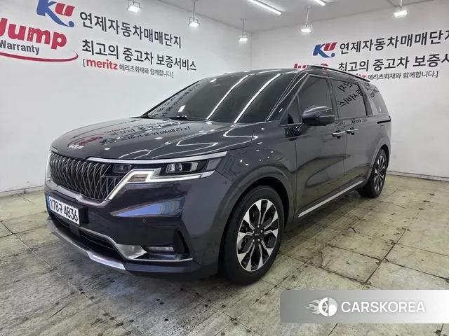 Kia Carnival 4th generation 2021 Серый из Кореи