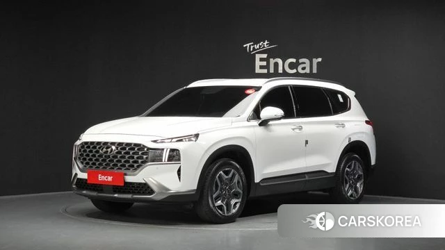 Hyundai The New Santa Fe 2022 Белый из Кореи