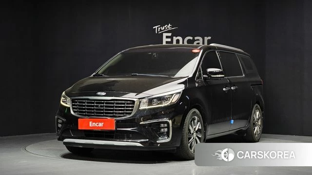 Kia The New Carnival 2019 Черный из Кореи