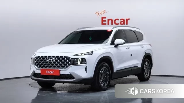 Hyundai The New Santa Fe 2021 Белый из Кореи