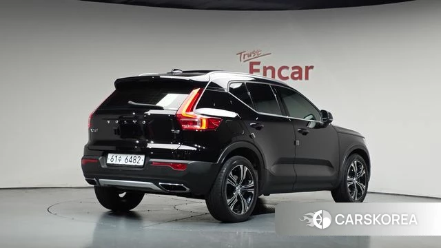 Volvo XC40 2019 Черный из Кореи