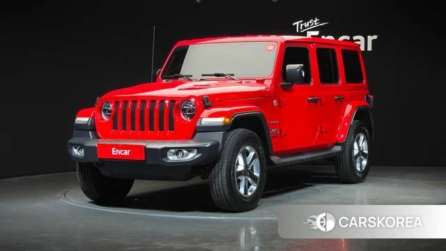 Jeep Wrangler (JL) 2018 Красный из Кореи