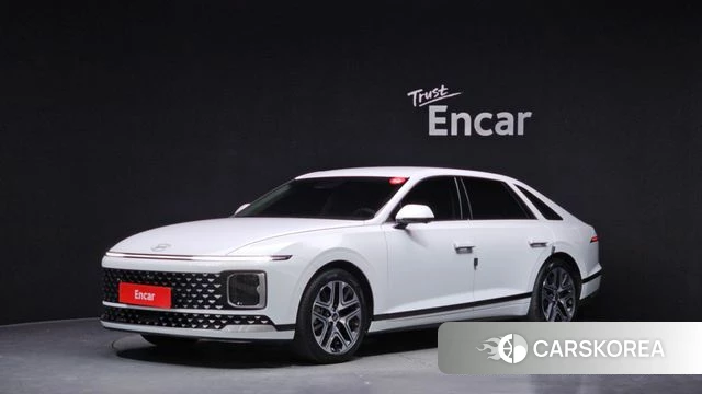 Hyundai Grandeur (GN7) 2024 Белый из Кореи