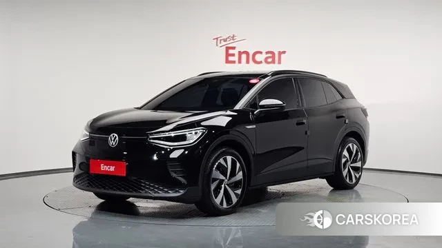 Volkswagen ID.4 2023 Черный из Кореи