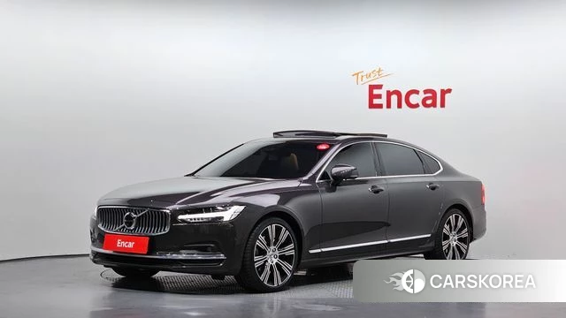Volvo S90 2022 Серый из Кореи