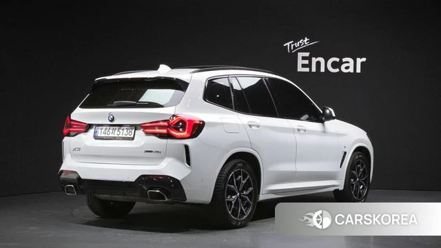 BMW X3 (G01) 2022 Белый из Кореи