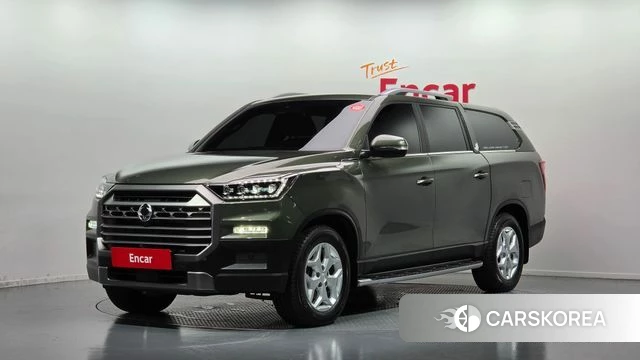 Ssangyong The New Rexton Sport 2025 Светло-зеленый из Кореи