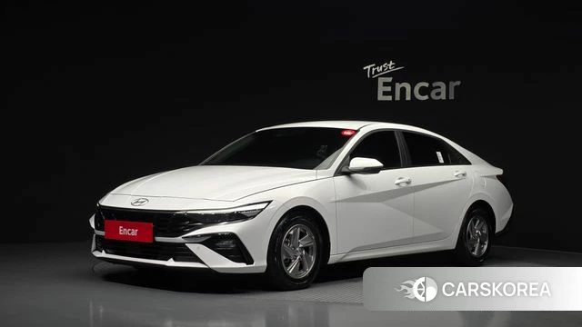 Hyundai The New Avante (CN7) 2024 Белый из Кореи