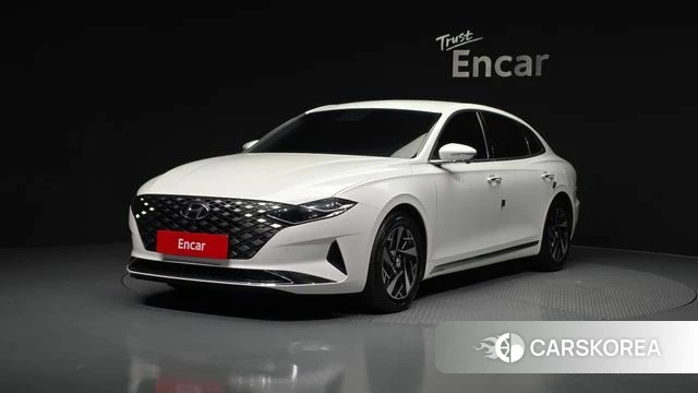 Hyundai The New Grandeur IG Hybrid 2020 Белый из Кореи