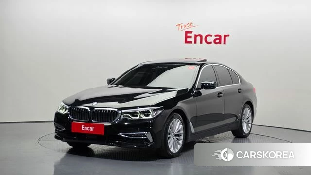 BMW 5 Series (G30) 2019 Черный из Кореи