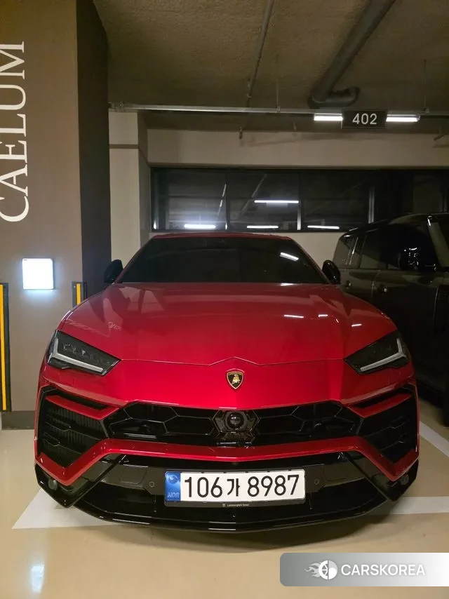 Lamborghini Urus 2022 Красный из Кореи