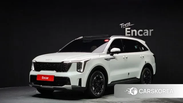 Kia The New Sorento 4th Generation 2023 Белый из Кореи