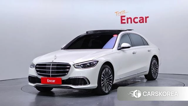 Mercedes-Benz S-Class W223 2021 Белый из Кореи