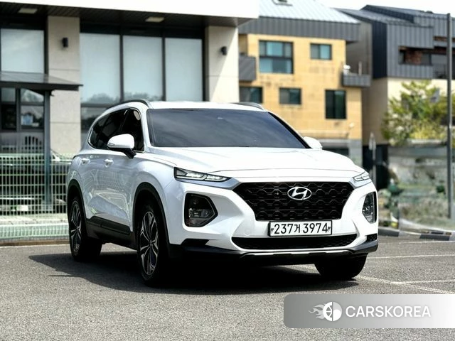 Hyundai Santa Fe TM 2018 Белый из Кореи