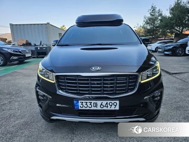 Kia The New Carnival 2019 Черный из Кореи
