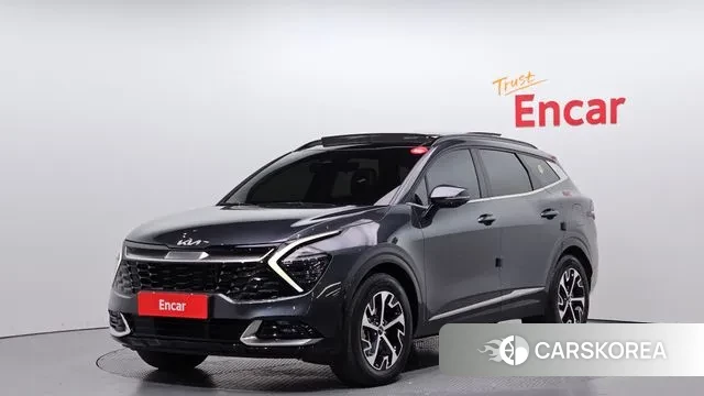 Kia Sportage 5th Generation Hybrid 2021 Серый из Кореи